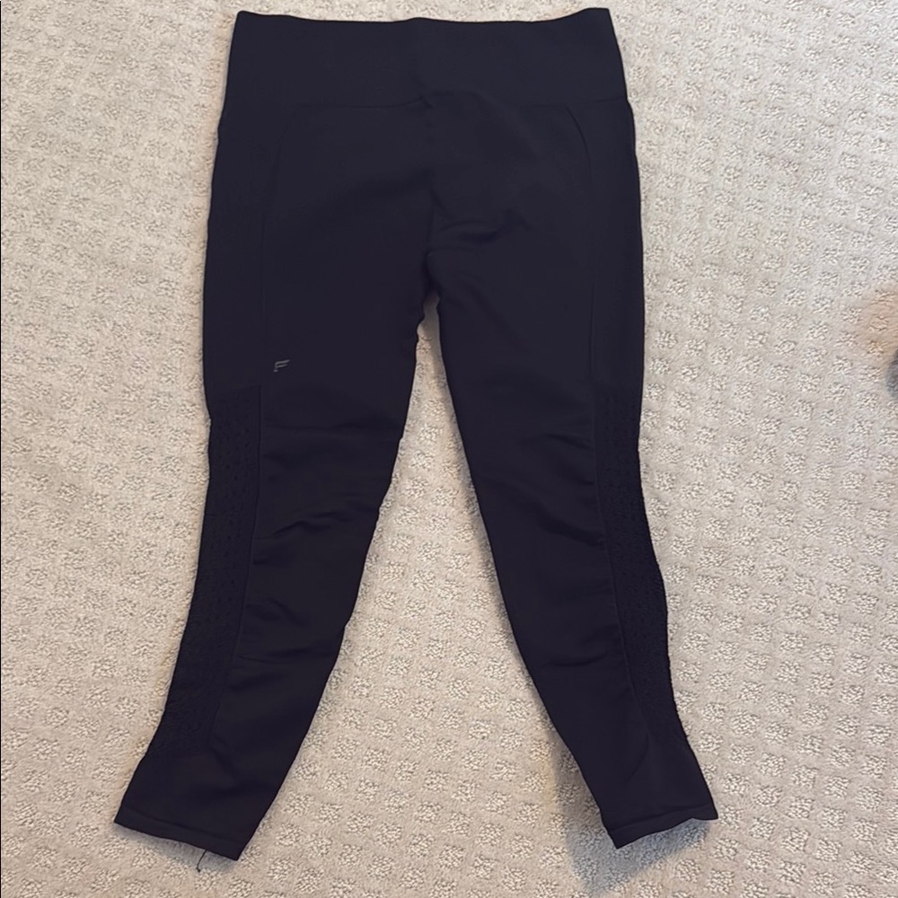 Fabletics Black Leggings with details on the side